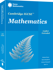 Cambridge IGCSE Mathematics (0580) Extended